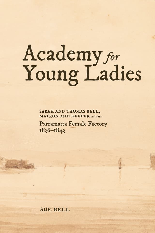 Academy for Young Ladies — Book front cover artwork